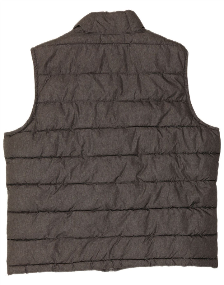 Colete acolchoado masculino Gap UK 42 XL poliéster cinza