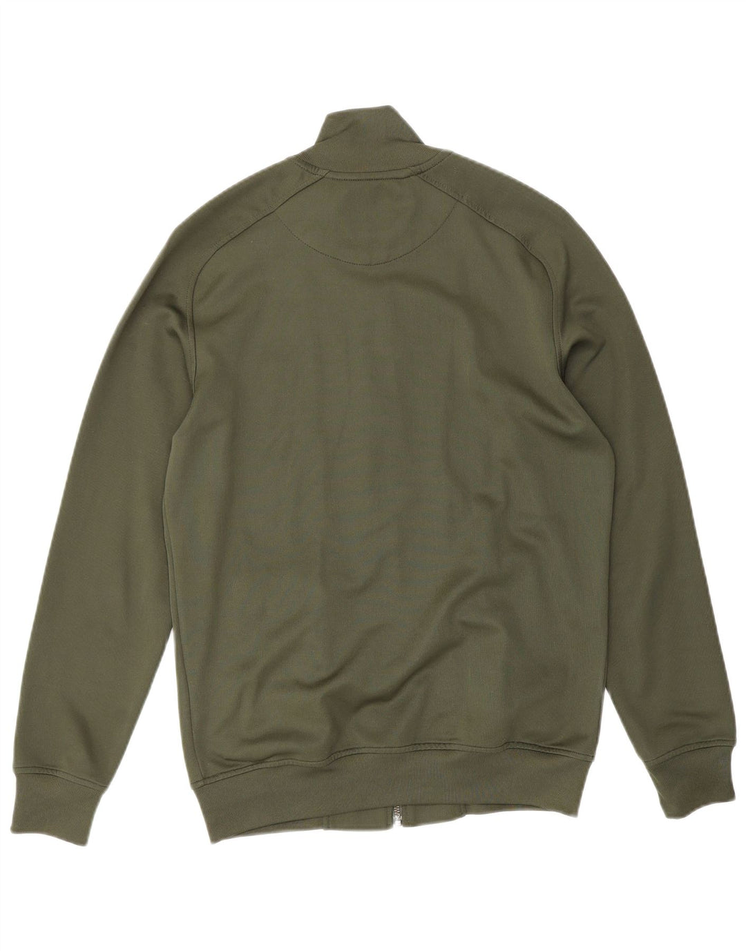 Jaqueta feminina de treino LYLE & SCOTT Reino Unido 6 XS cáqui poliéster