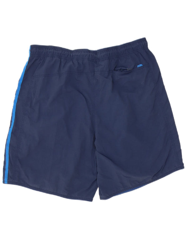 Shorts de natação masculino Adidas 2XL poliéster azul marinho