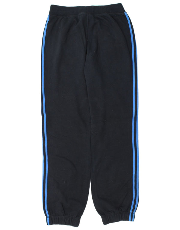 Adidas Mens Treino Calças Joggers Médio Azul Marinho Algodão