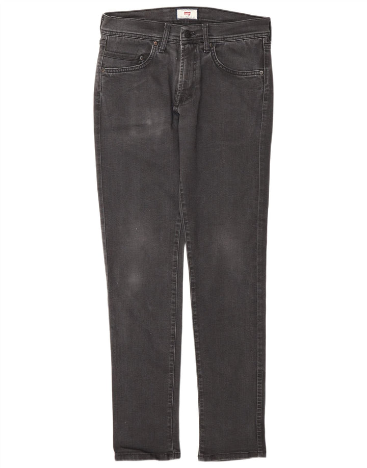 Calça jeans feminina CARRERA 717 Slim W31 L32 preta clássica