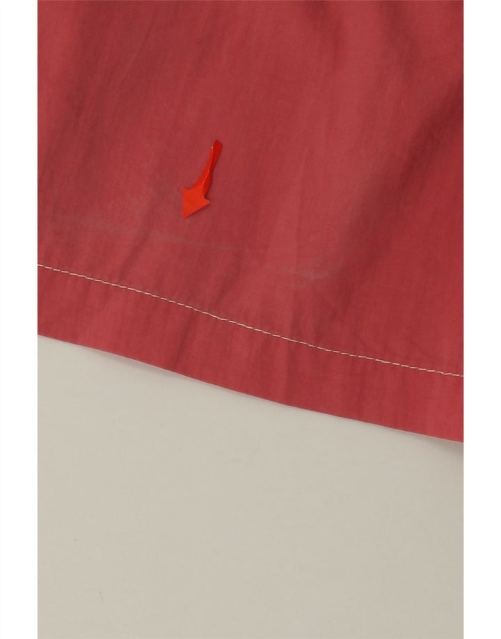 Shorts de natação masculino Henry Cottons grande poliamida vermelha