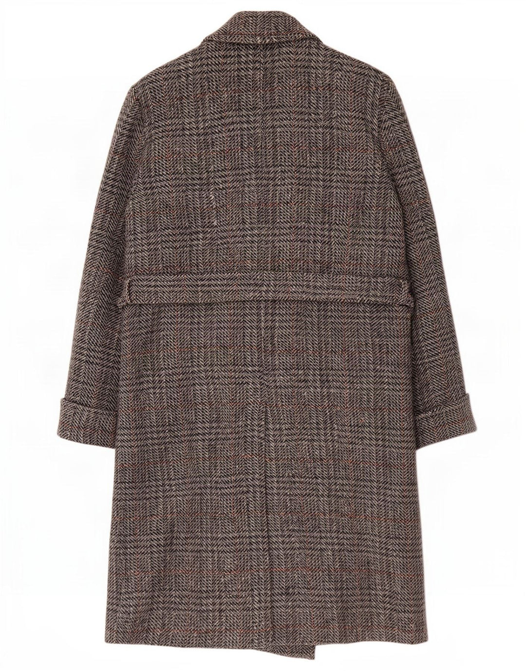 Lebole Casaco feminino folgado com botões duplos IT 44 cinza médio Houndstooth