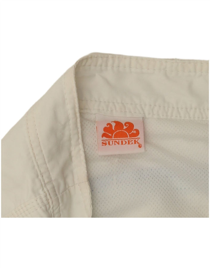 Shorts de natação masculino Sundek grande branco