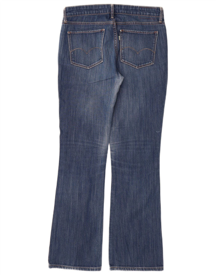 Calça jeans feminina skinny bootcut Levi's US 8 médio W29 L32 azul