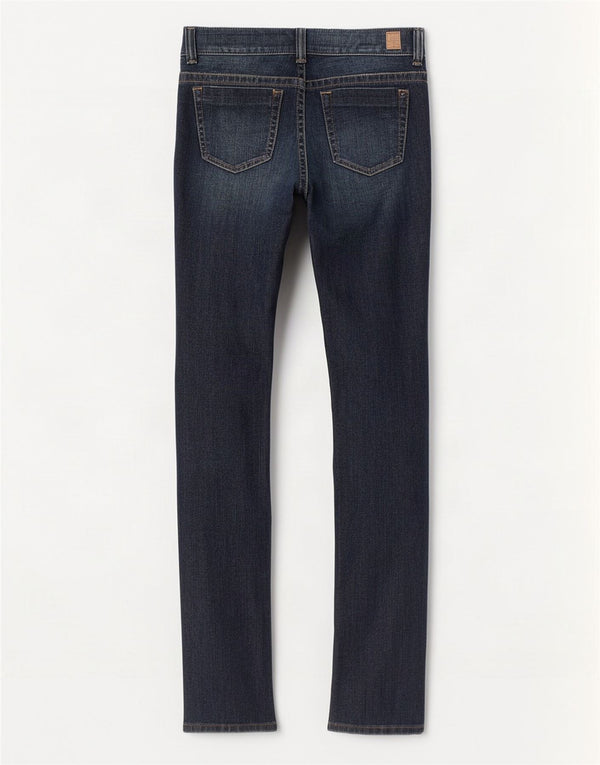 Guess Calça jeans feminina stretch cintura baixa W27 L33 azul marinho algodão
