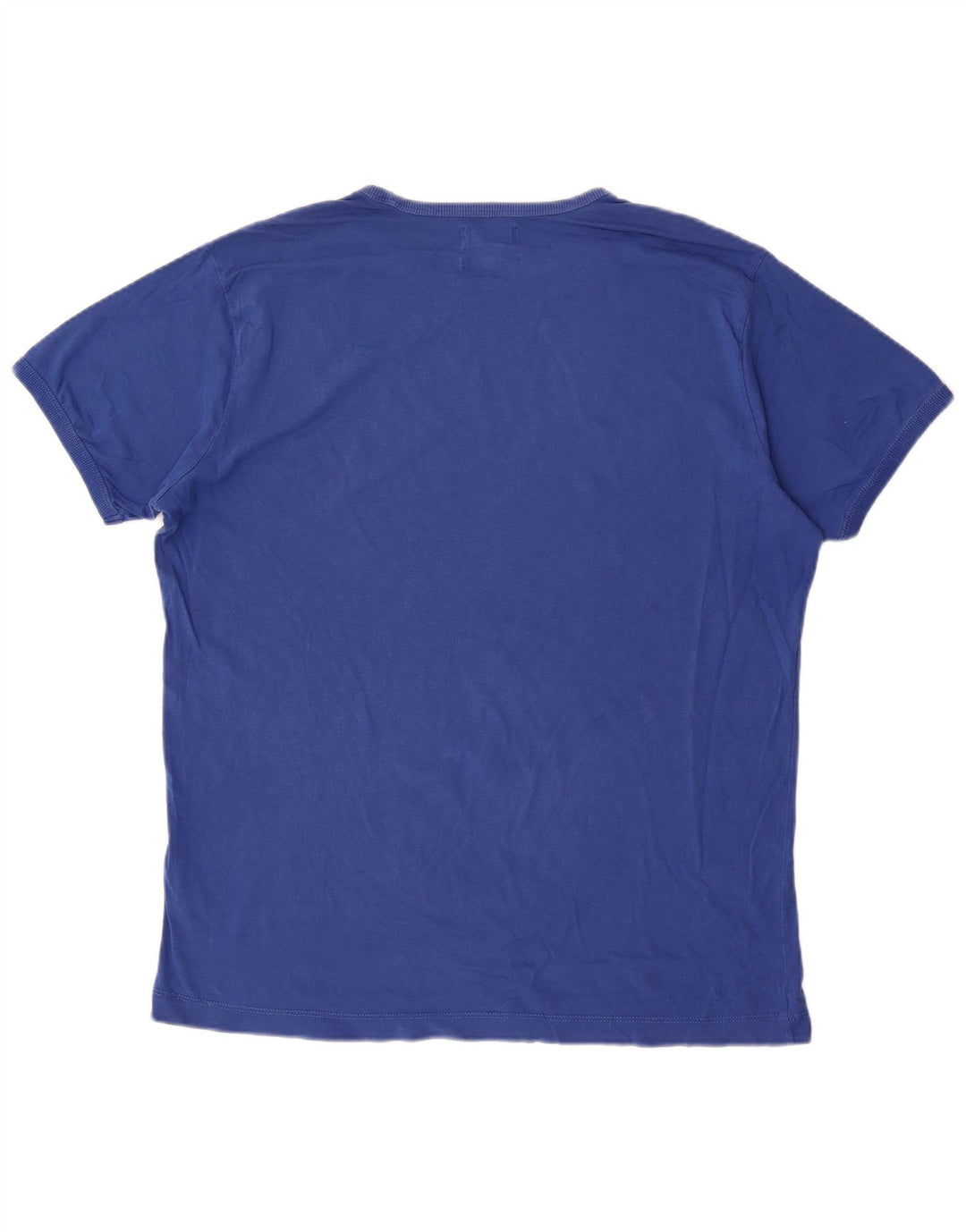 Camiseta masculina Diesel Regular Fit gráfica Top XL azul
