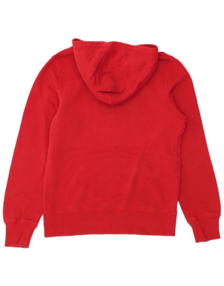 Jumper com capuz gráfico masculino Nike pequeno algodão vermelho