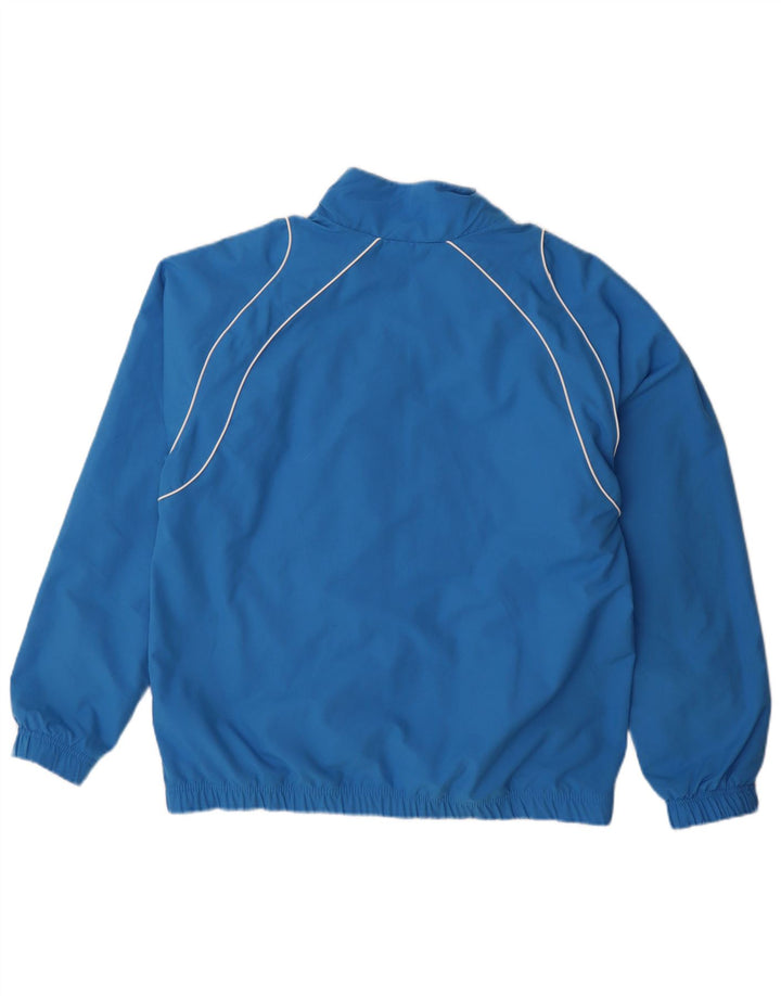 NIKE Mens Tracksuit Top Jacket UK 39/41 Médio Azul Poliéster