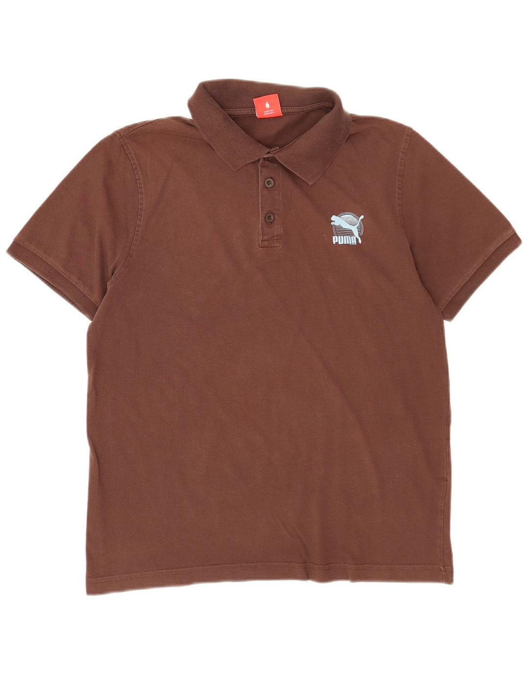 Camisa polo masculina Puma grande marrom