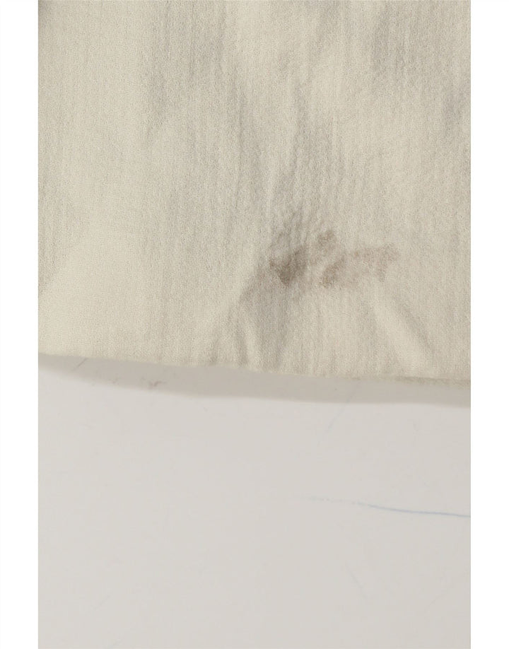 Casaco feminino MASSIMO DUTTI com peito duplo UK 14 médio branco