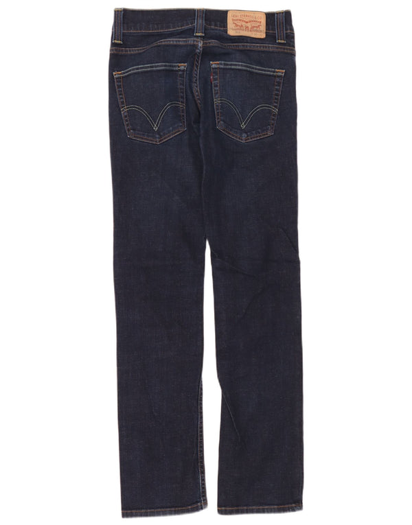 Levi's Masculino 511 Slim Jeans W30 L32 Azul Marinho Algodão