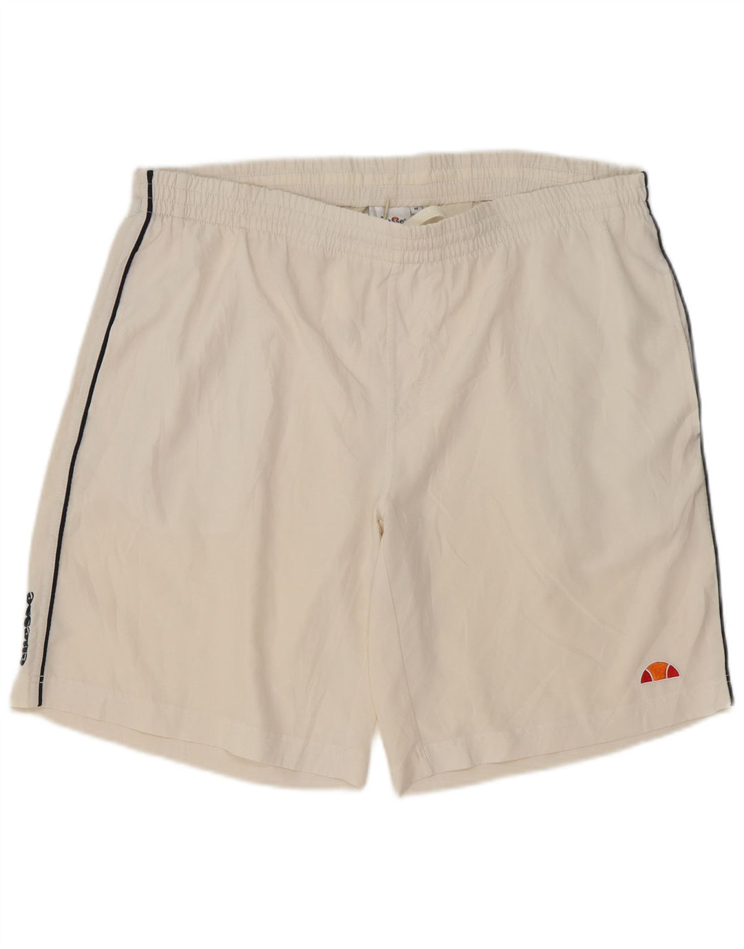 Shorts esportivos masculinos ELLESSE poliéster branco médio