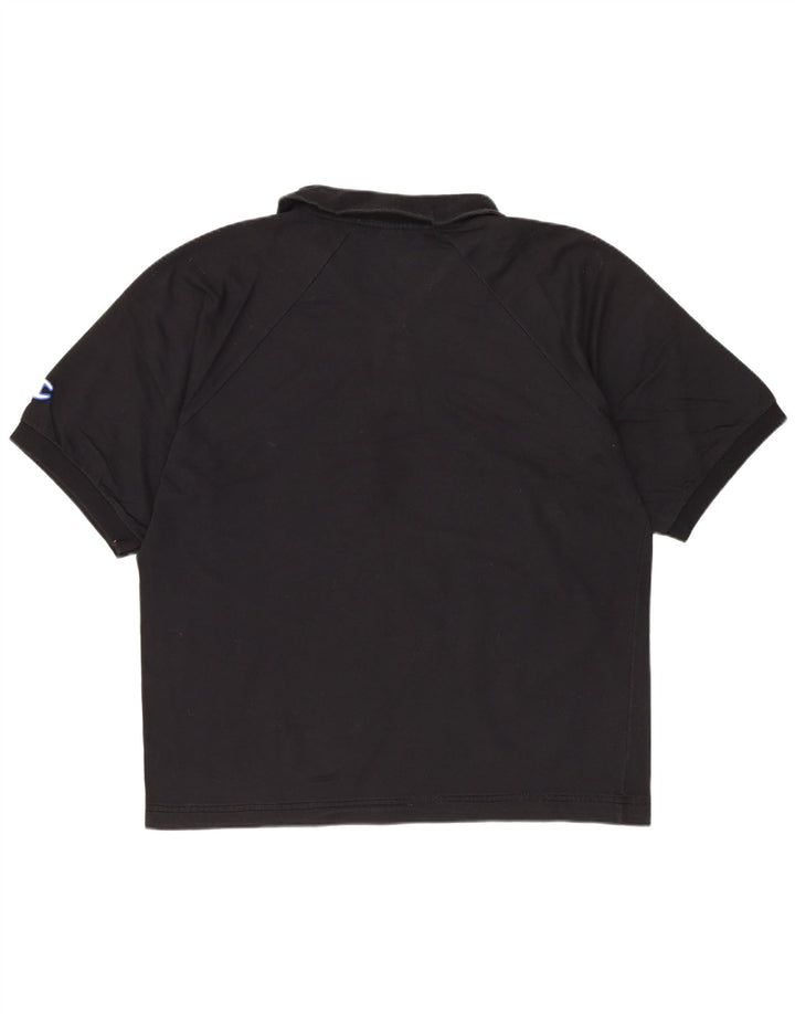 Camisa polo masculina CHAMPION grande preta