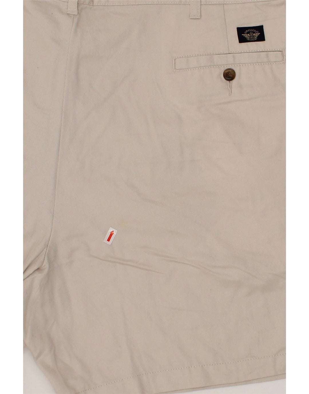 DOCKERS Mens Pegged Chino Shorts W42 2XL Beige Cotton Vintage Dockers and Second-Hand Dockers from Messina Hembry 