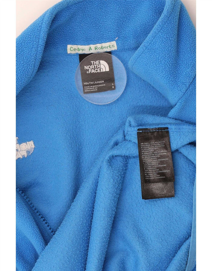 Jaqueta The North Face Boys Fleece 11-12 Anos Grande Azul Poliéster