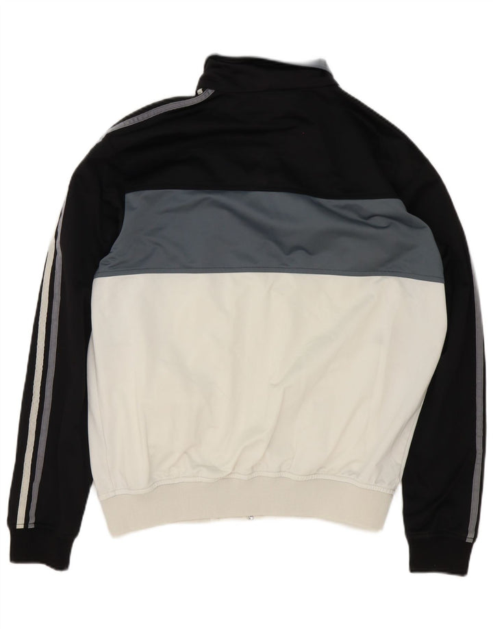 Kappa Mens Treino Top Jacket XL Branco Colourblock Poliéster