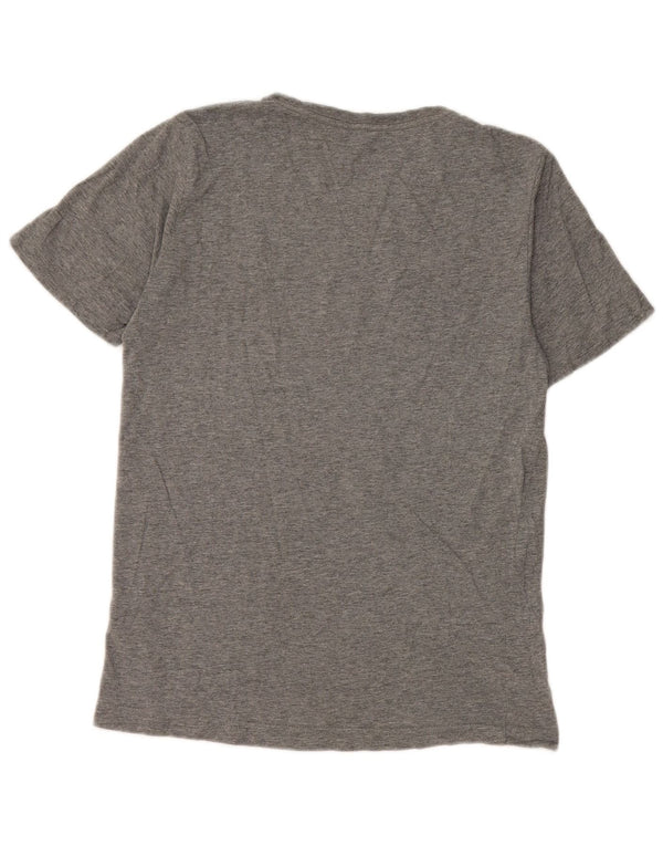 Puma Mens Graphic T-Shirt Top XS Algodão Cinzento