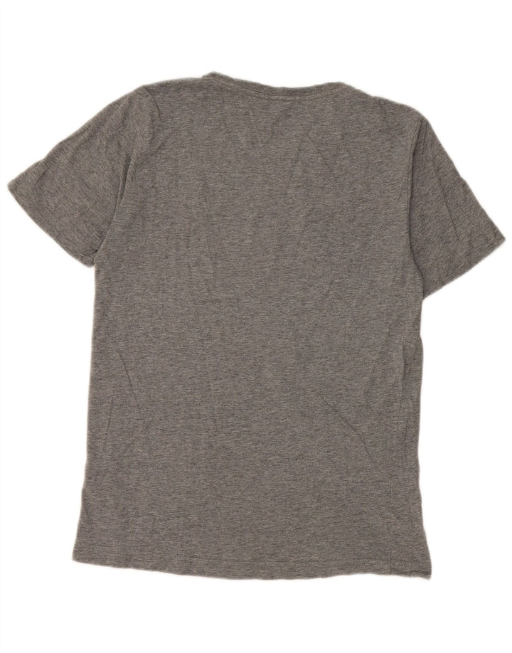 Puma Mens Graphic T-Shirt Top XS Algodão Cinzento