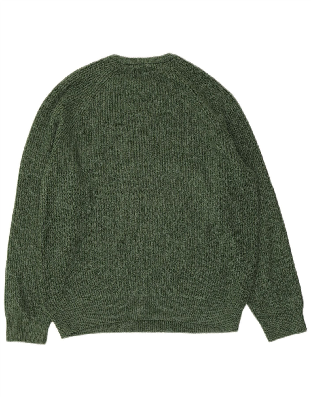 Suéter masculino Marks & Spencer com gola redonda, grande poliamida verde