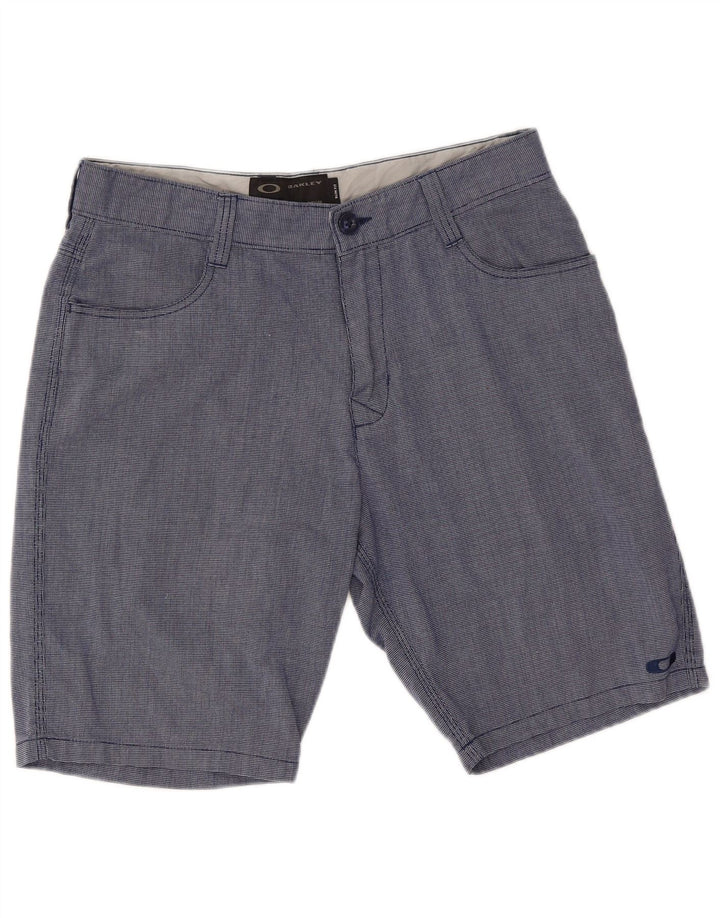 Oakley Masculino Casual Shorts W32 Médio Azul Algodão