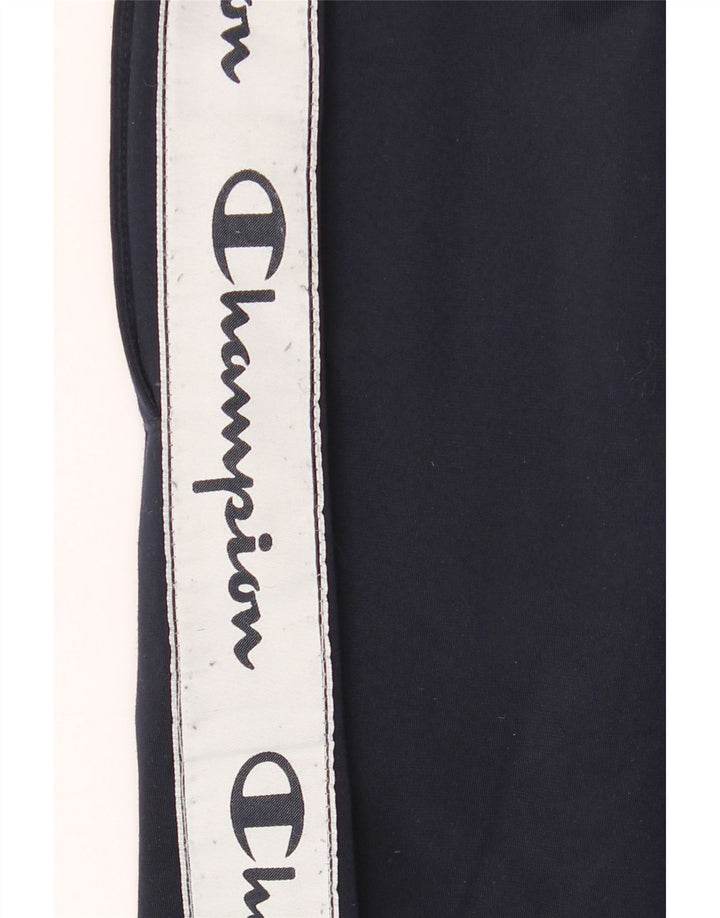 Calça de treino masculina Champion Graphic azul marinho médio colorblock