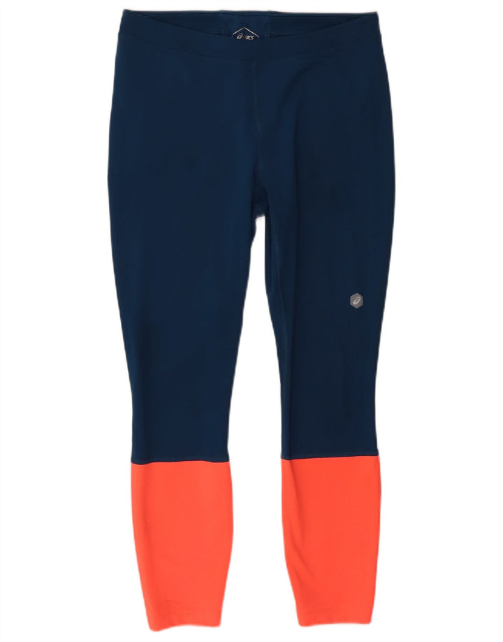 Leggings Asics Feminino UK 14 Médio Azul Marinho