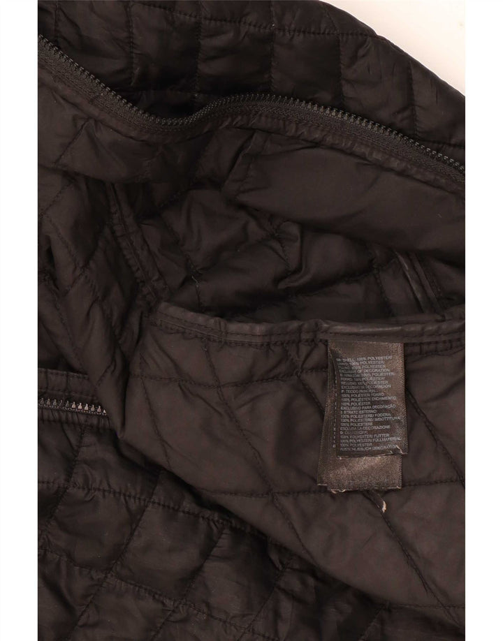 Jaqueta acolchoada feminina The North Face UK 10 poliéster preto pequeno