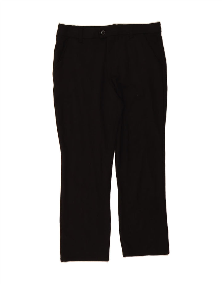 LEE Womens Straight Suit Trousers W32 L28 Black Vintage Lee and Second-Hand Lee from Messina Hembry 