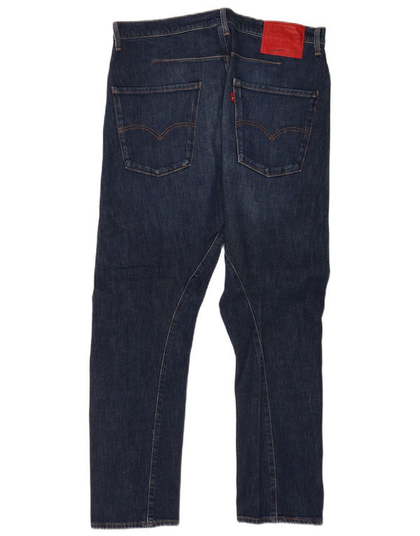 Levi's Masculino 502 Tapered Jeans W33 L29 Azul Algodão
