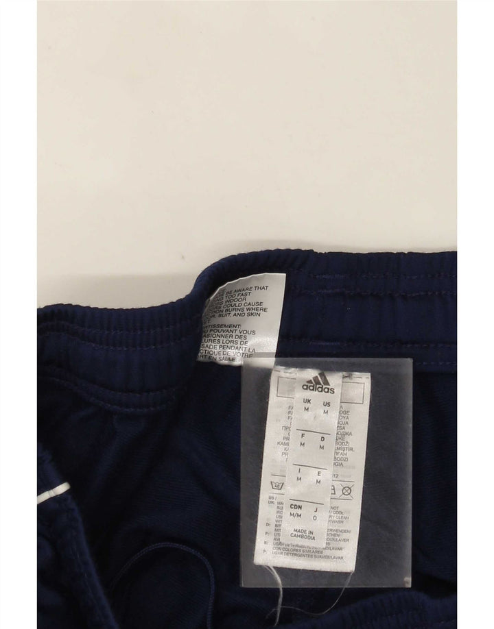 Adidas Mens Treino Calças Joggers Médio Azul Marinho Poliéster