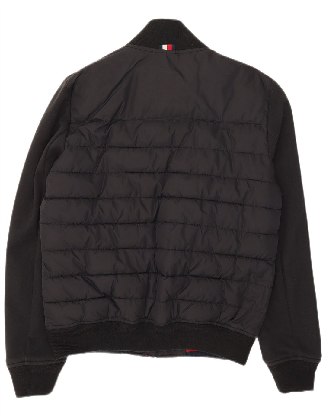 Tommy Hilfiger Mens Bomber Padded Jacket Reino Unido 36 Pequeno Preto