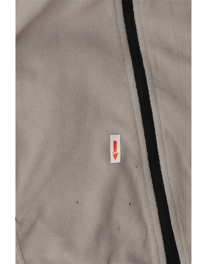 Jaqueta de lã feminina TRUSSARDI UK 18 XL cinza poliéster