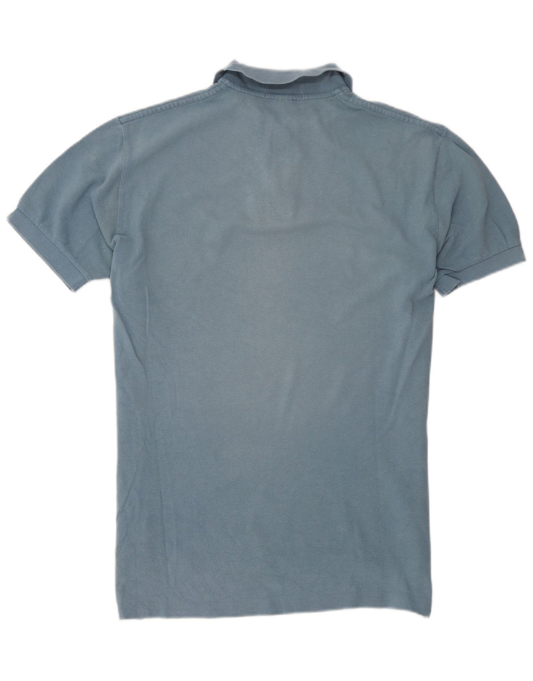 Camisa polo masculina Polo Ralph Lauren de algodão azul médio