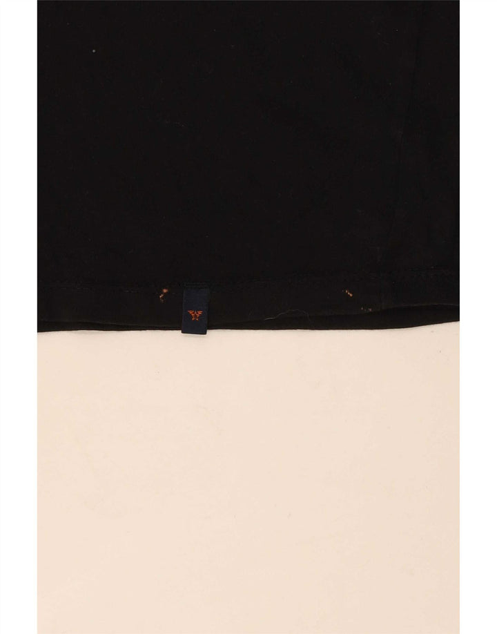 Camiseta gráfica masculina Avirex XL preta
