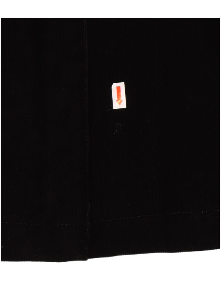 Jaqueta feminina de veludo Benetton IT 42 médio preto acrílico