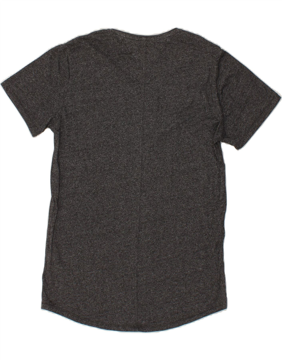 TOMMY HILFIGER Mens T-Shirt Top Small Grey Flecked Vintage Tommy Hilfiger and Second-Hand Tommy Hilfiger from Messina Hembry 