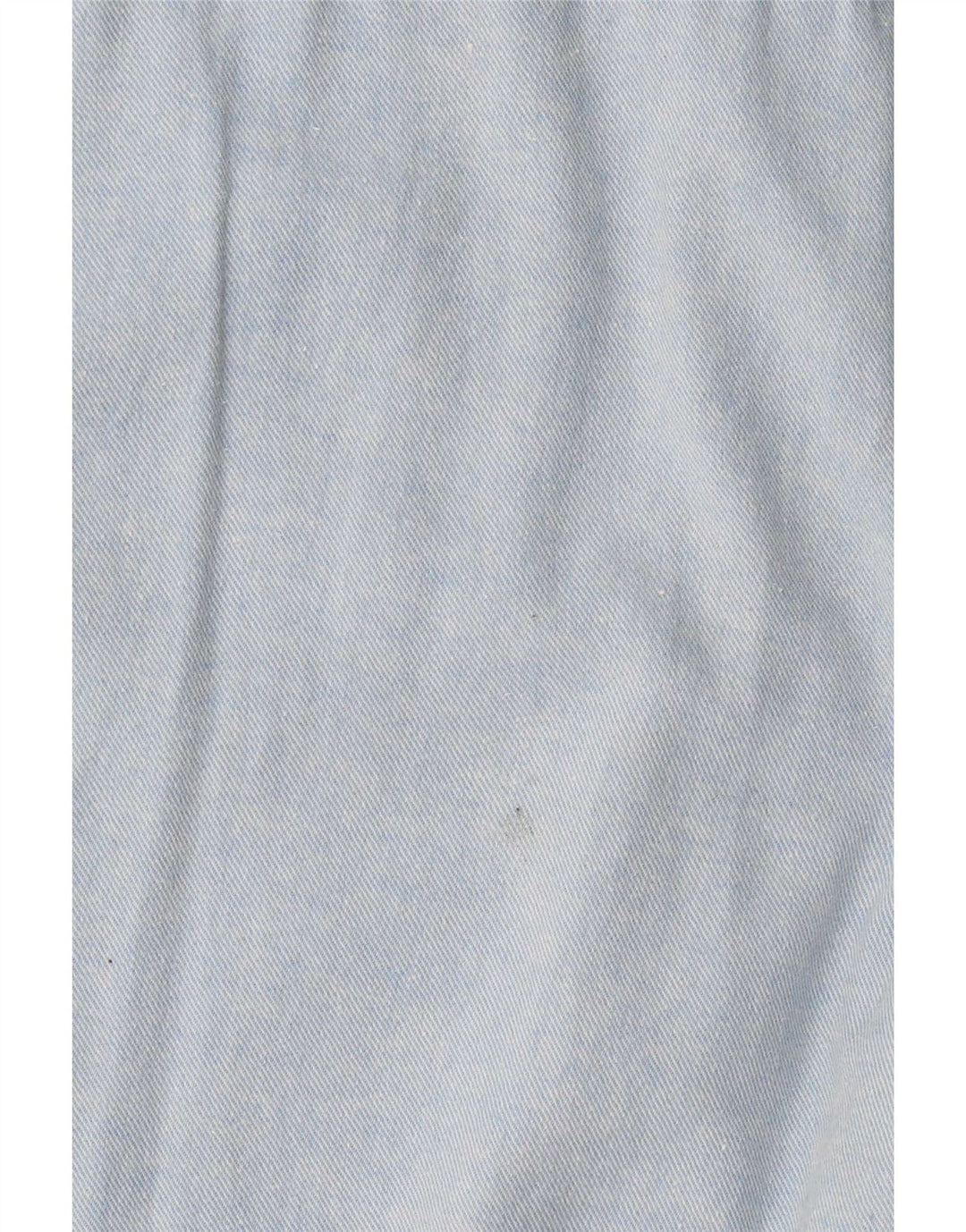 Camisa masculina de flanela Fat Face grande linho azul