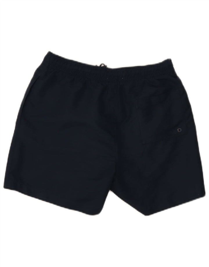 Calções de banho masculinos Calvin Klein Graphic pequenos azul marinho