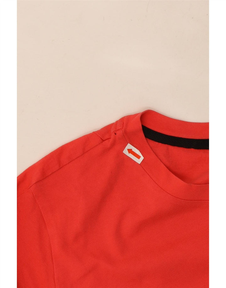 Camiseta Adidas Feminina Gráfica Top UK 14 Médio Vermelho