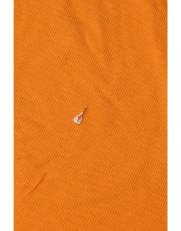 Camisa polo masculina DIADORA XL laranja algodão