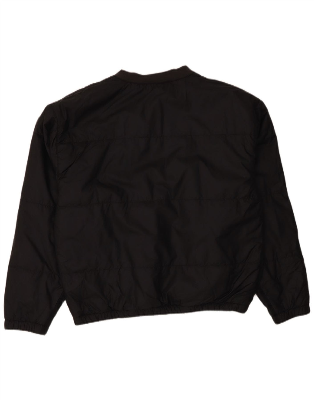 Adidas Mens Oversized Pulôver Acolchoado Jaqueta UK 34 XS Poliéster Preto
