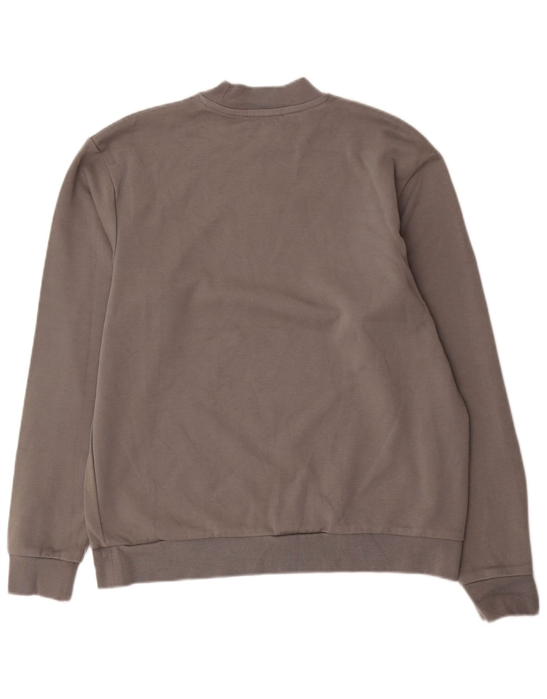 Zara moletom masculino jumper cinza médio