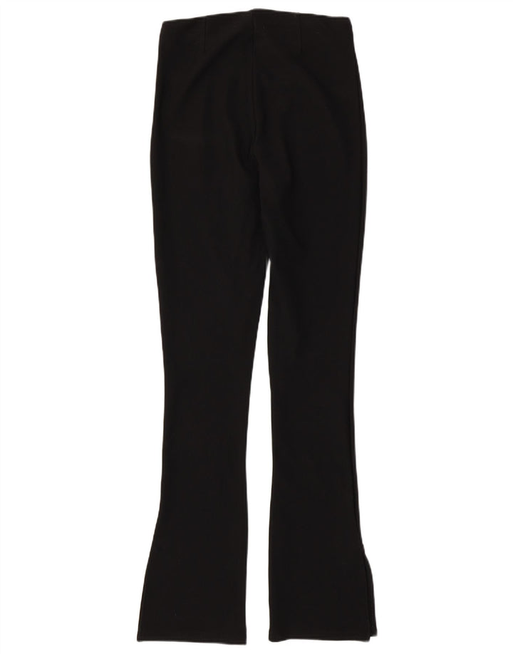 Calça feminina Zara Flare casual médio W28 L32 preta