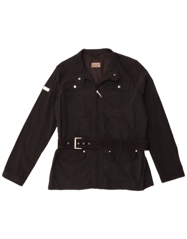 Jaqueta utilitária feminina BRUGI UK 20 2XL poliéster preto