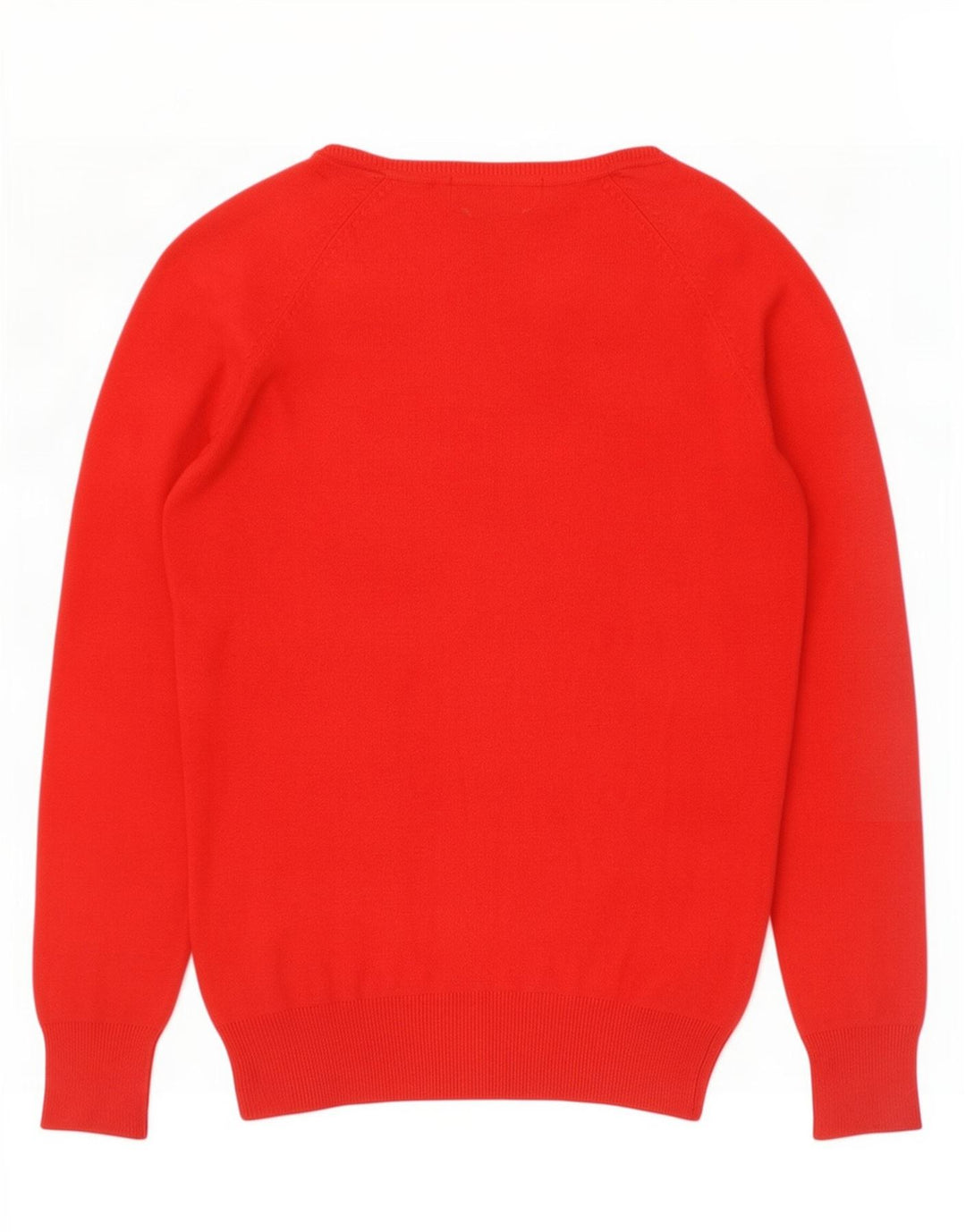 Suéter cardigã feminino Zara Reino Unido 12 algodão vermelho médio