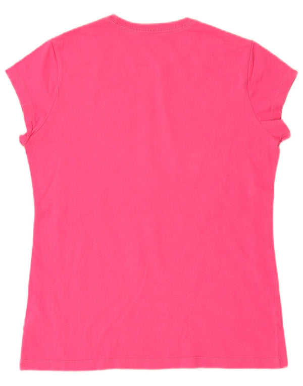 Camiseta Nike Girls Graphic Top 13-14 Anos XL Algodão Rosa
