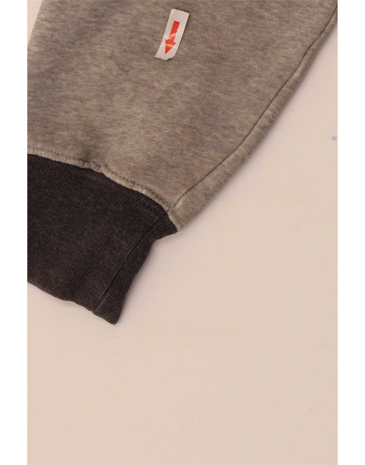 Champion moletom masculino jumper pequeno cinza colorblock