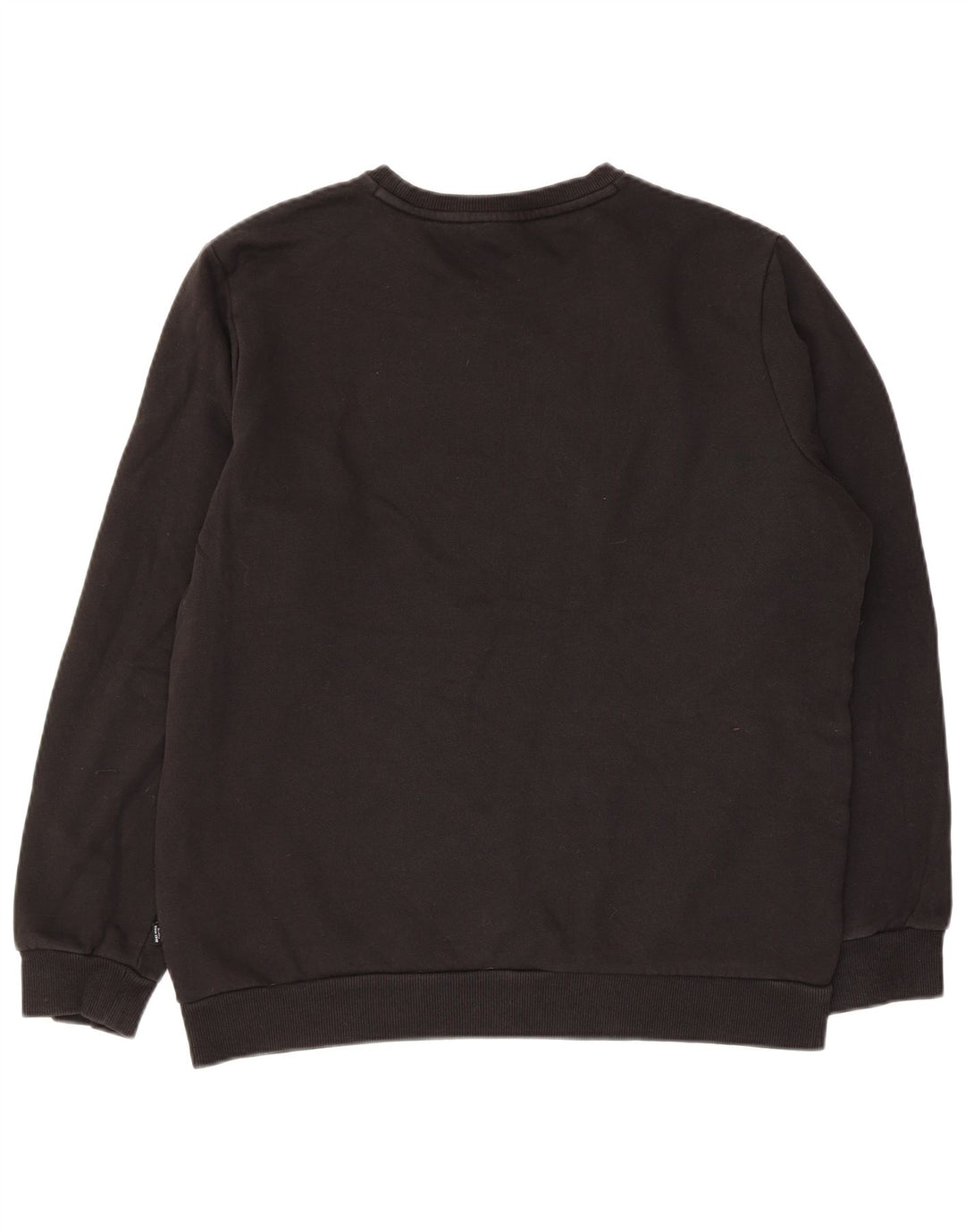 Puma moletom masculino jumper médio algodão preto