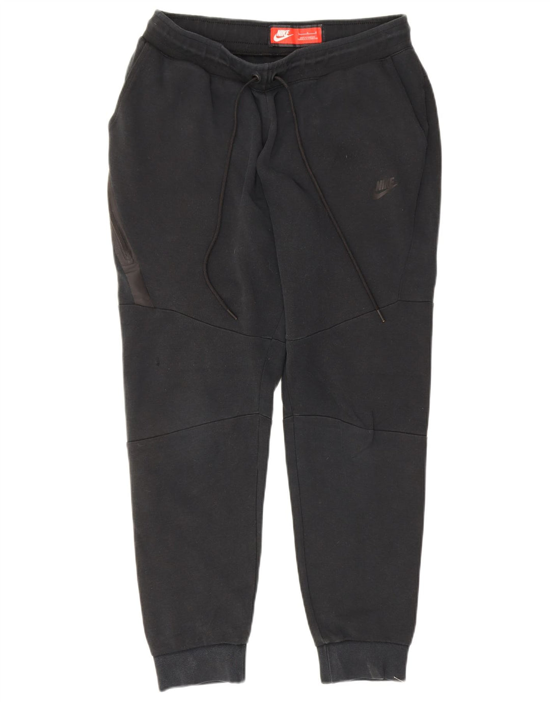 Calça de treino masculina Nike joggers grande algodão preto